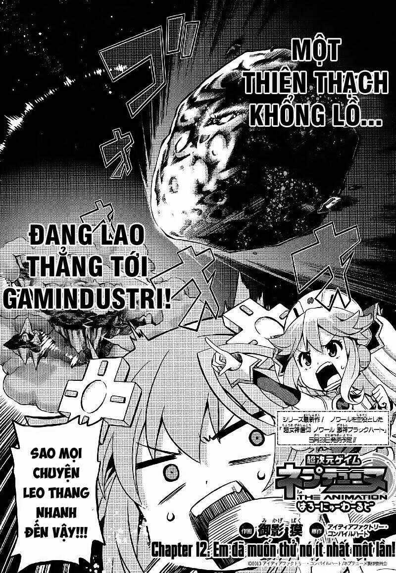 Hyperdimension Neptunia - Hello New World Chapter 12 trang 1