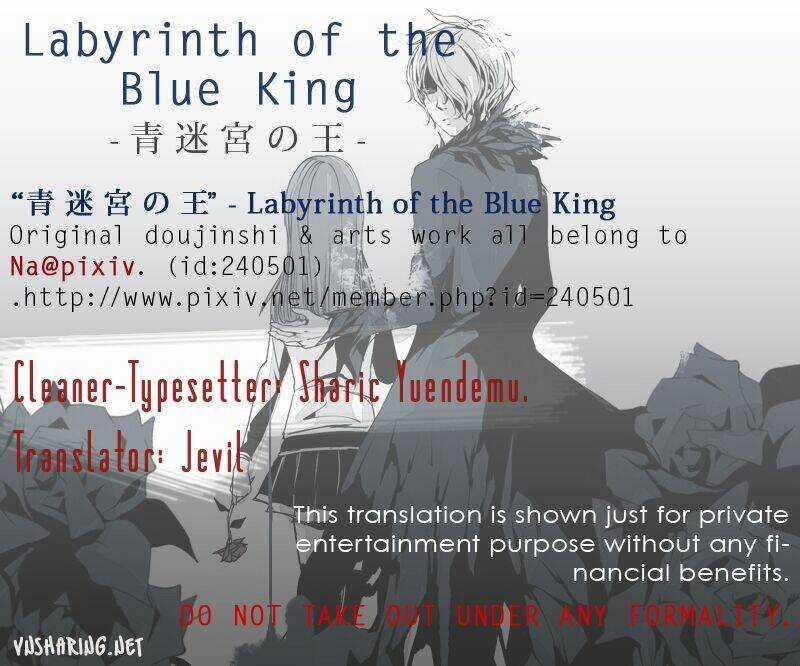 Ib Doujinshi - Labyrinth Of The Blue King Chapter 10 trang 0