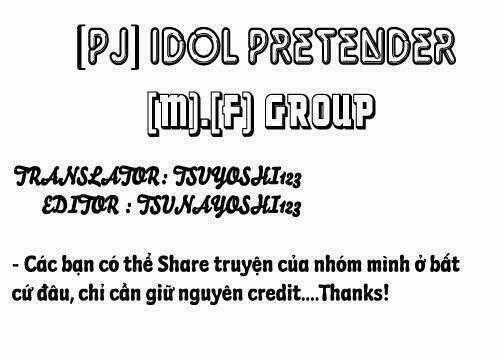 Idol Pretender Chapter 2 trang 0