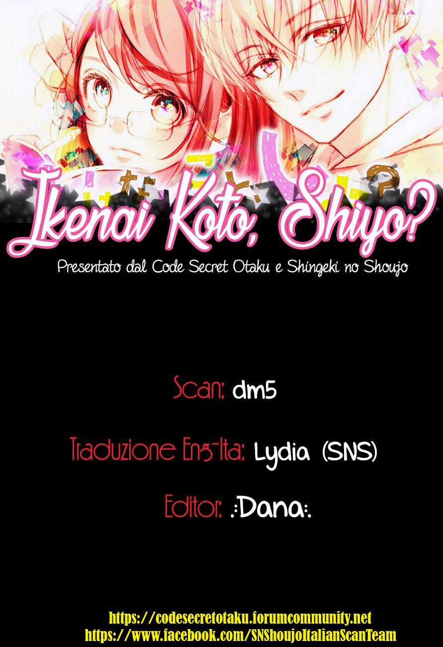 Ikenai Koto, Shiyo? Chapter 8 trang 1