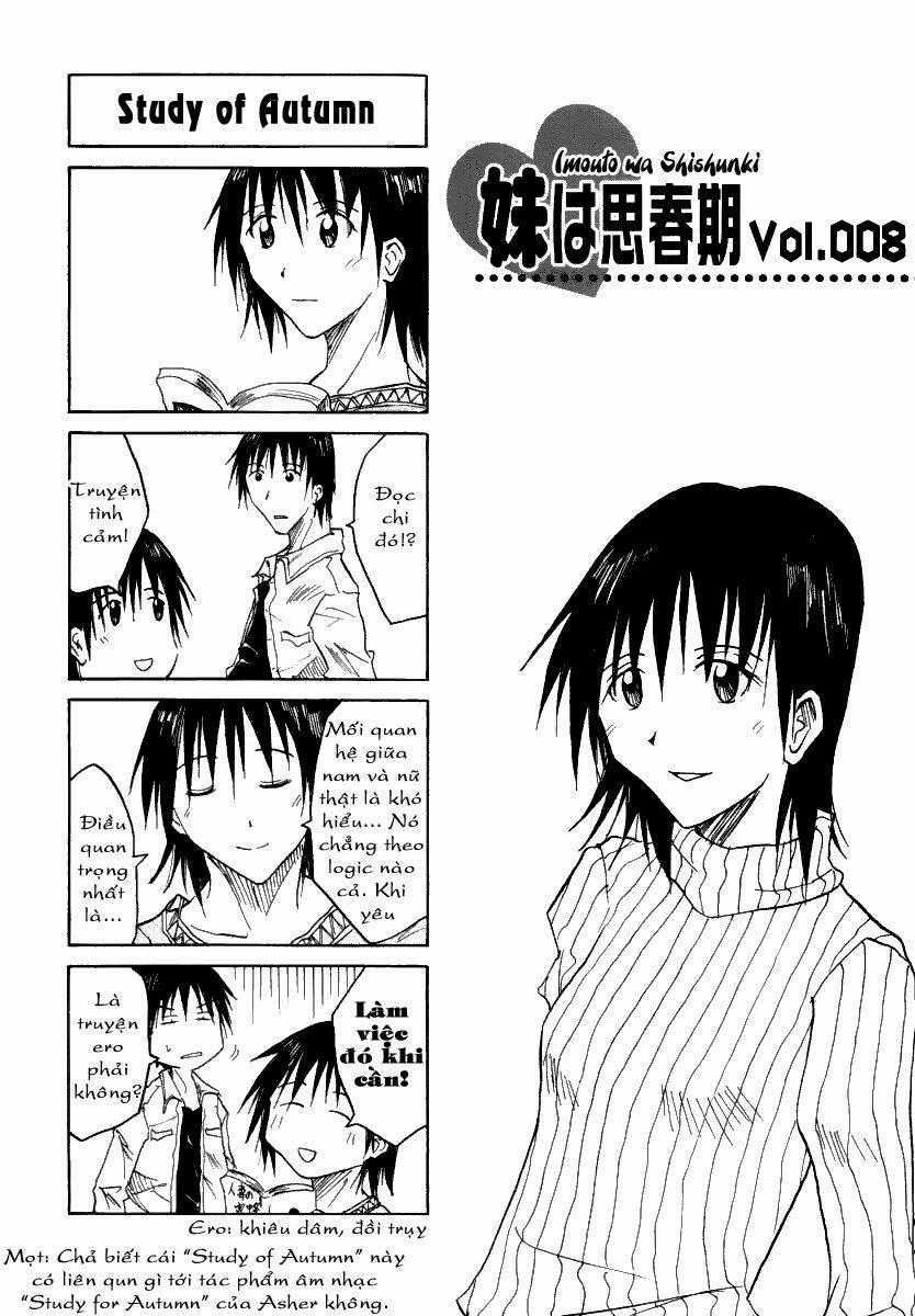 Imouto Wa Shishunki Chapter 3 trang 1