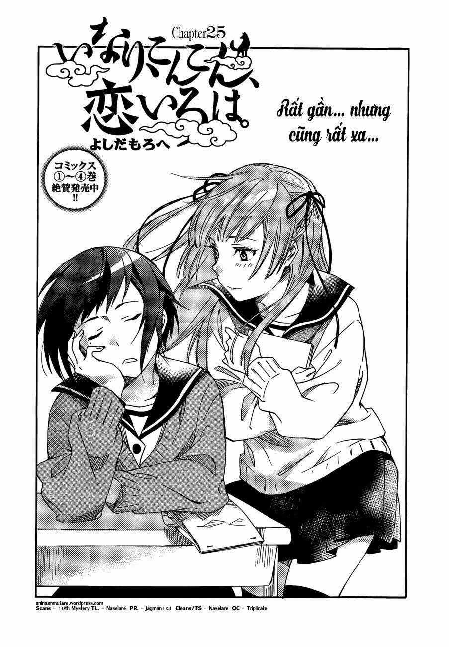 Inari, Konkon, Koi Iroha Chapter 25 trang 0