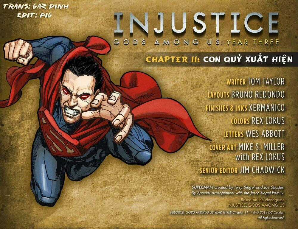 Injustice: Gods Among Us - Year 3 Chapter 11 trang 0