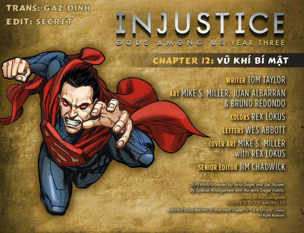 Injustice: Gods Among Us - Year 3 Chapter 12 trang 1