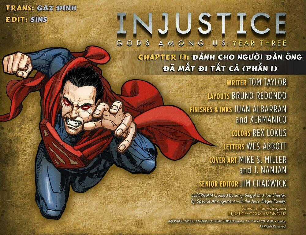 Injustice: Gods Among Us - Year 3 Chapter 13 trang 0