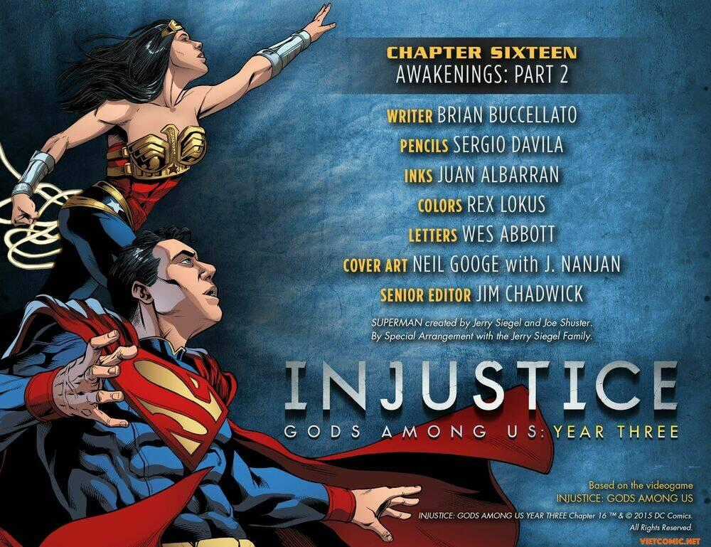 Injustice: Gods Among Us - Year 3 Chapter 16 trang 0