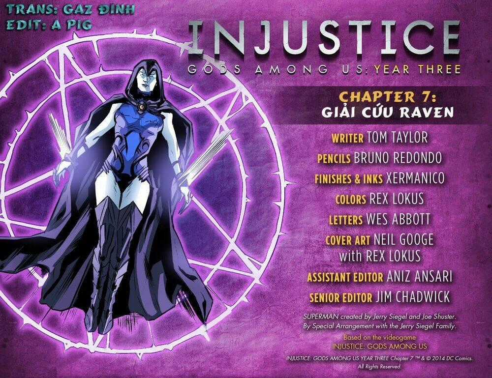 Injustice: Gods Among Us - Year 3 Chapter 7 trang 1