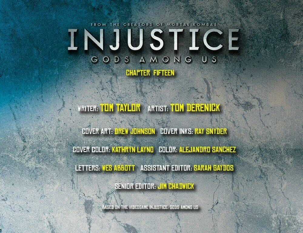 Injustice - Gods Among Us Chapter 15 trang 1