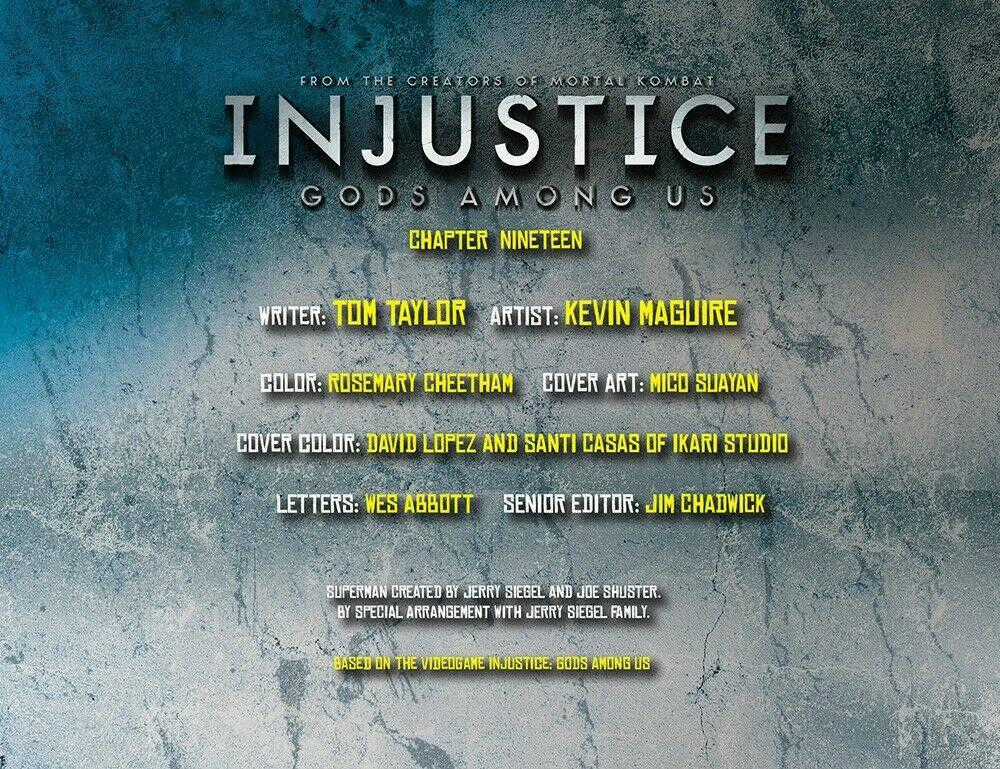 Injustice - Gods Among Us Chapter 19 trang 1