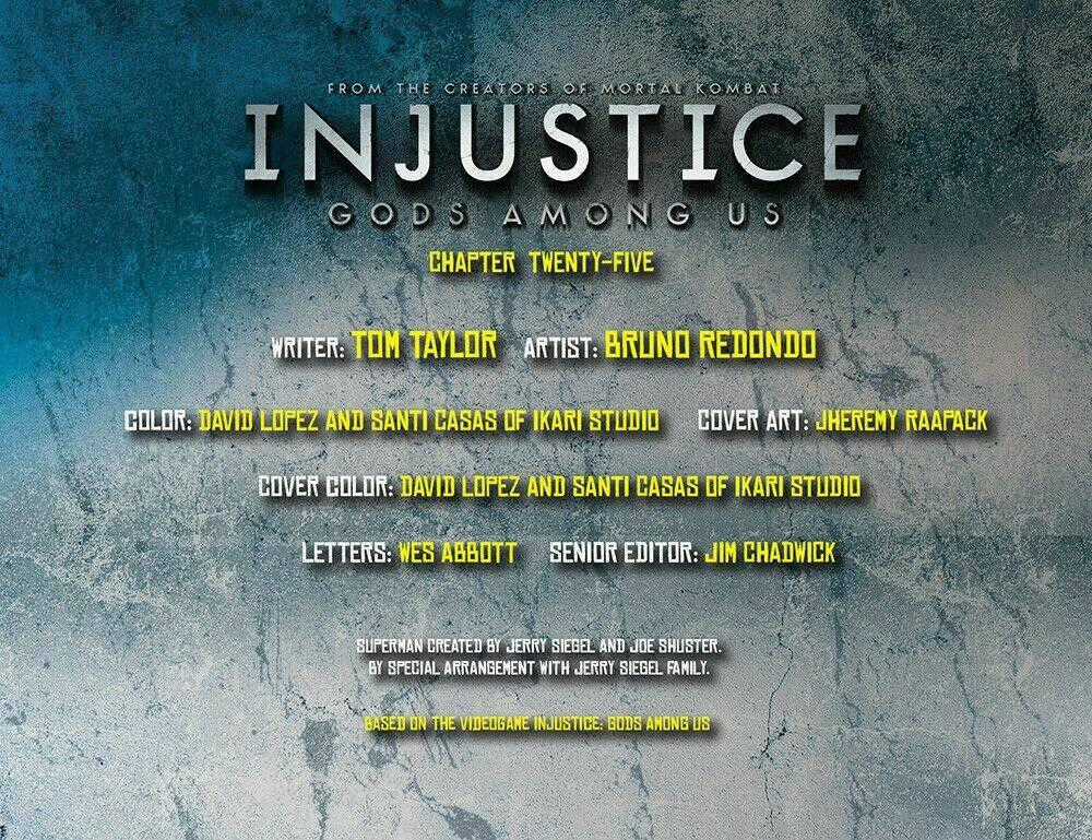 Injustice - Gods Among Us Chapter 25 trang 0