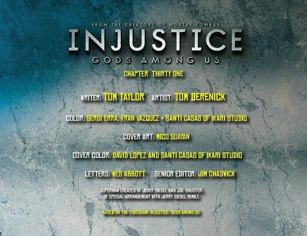 Injustice - Gods Among Us Chapter 31 trang 0