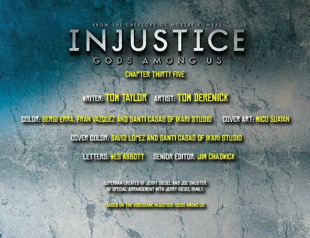 Injustice - Gods Among Us Chapter 35 trang 0