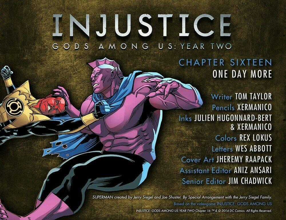 Injustice - Gods Among Us Chapter 52 trang 1