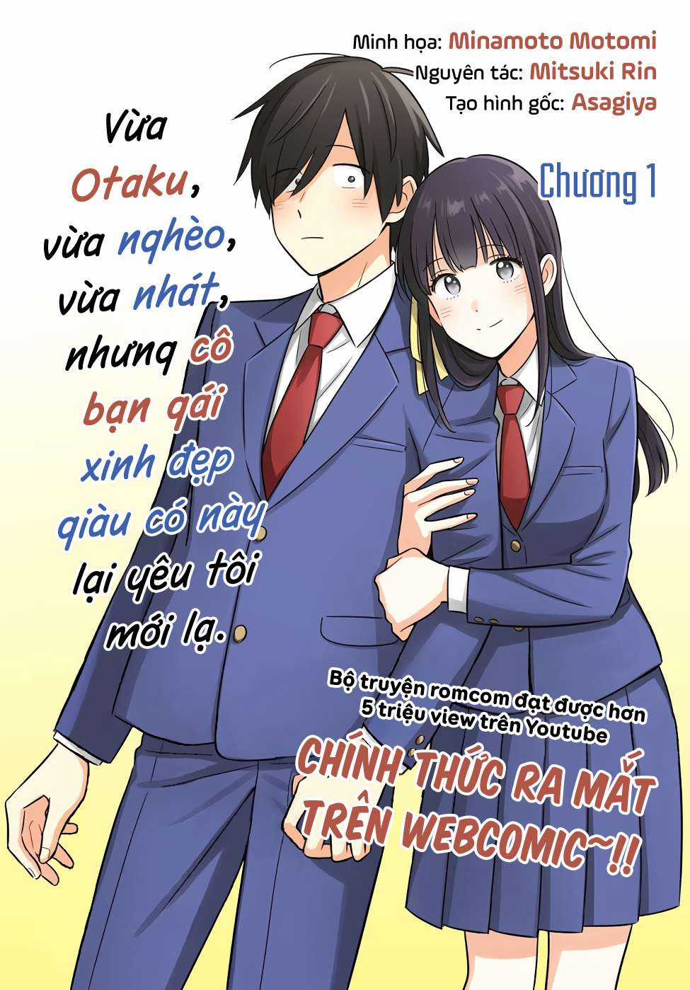 Inkya de Wotaku de Binbou Dakedo Bijin Ojou-sama ni Osaretemasu Chapter 1 trang 1