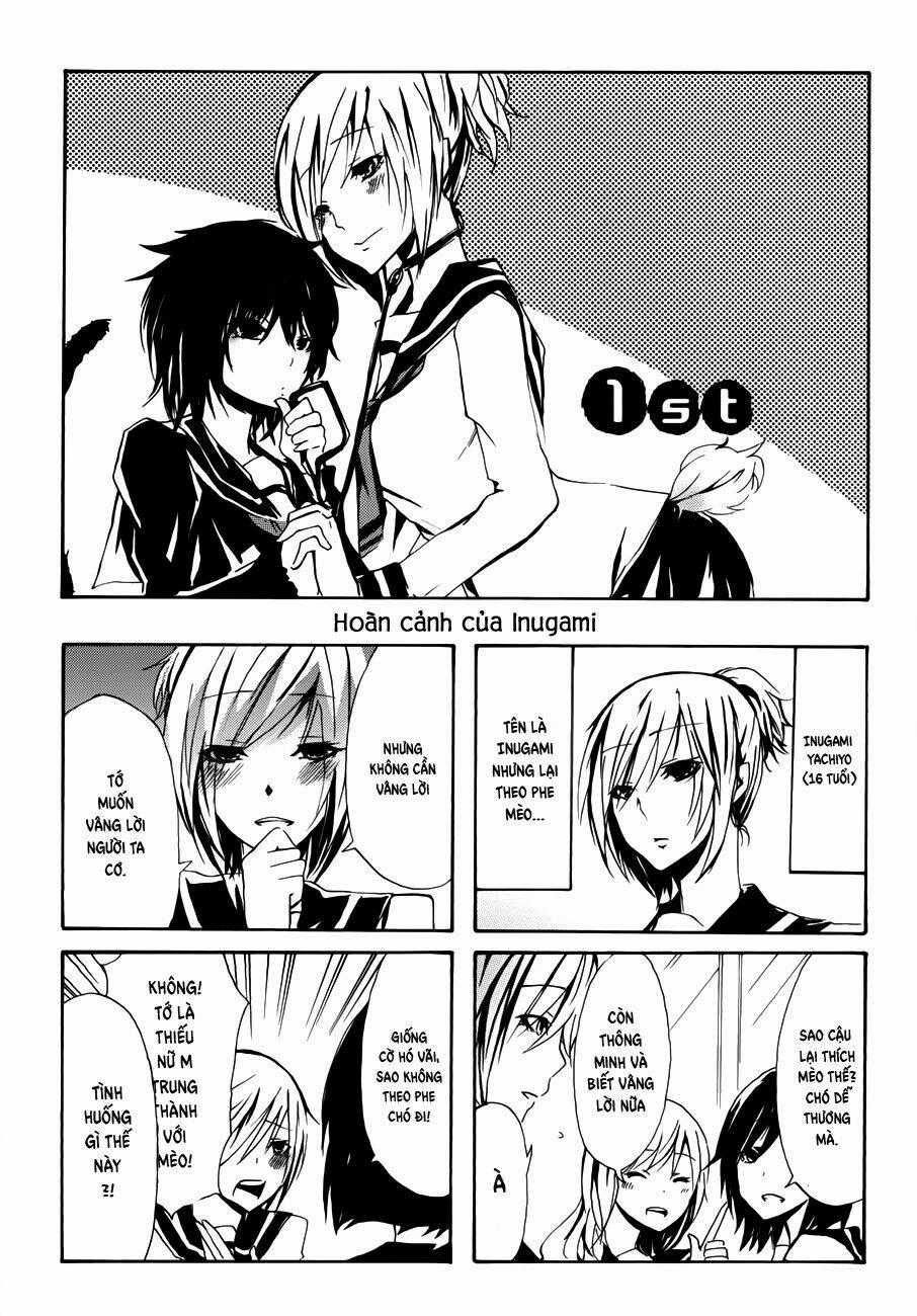 Inugami-san to Nekoyama-san Chapter 1 trang 1