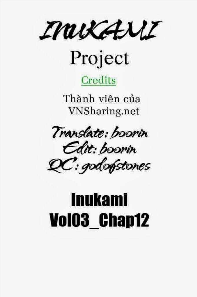 Inukami Chapter 12 trang 0