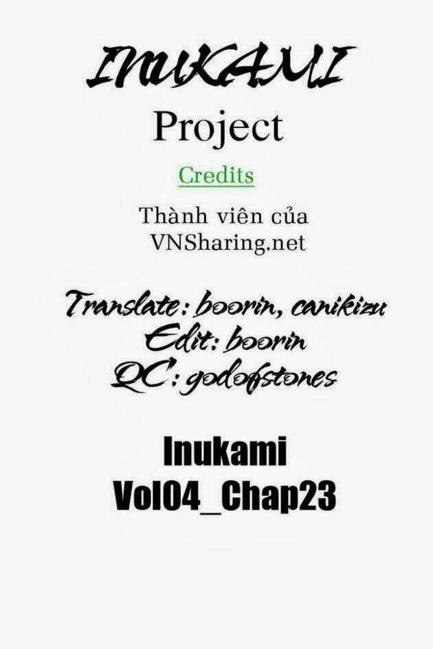 Inukami Chapter 23 trang 0