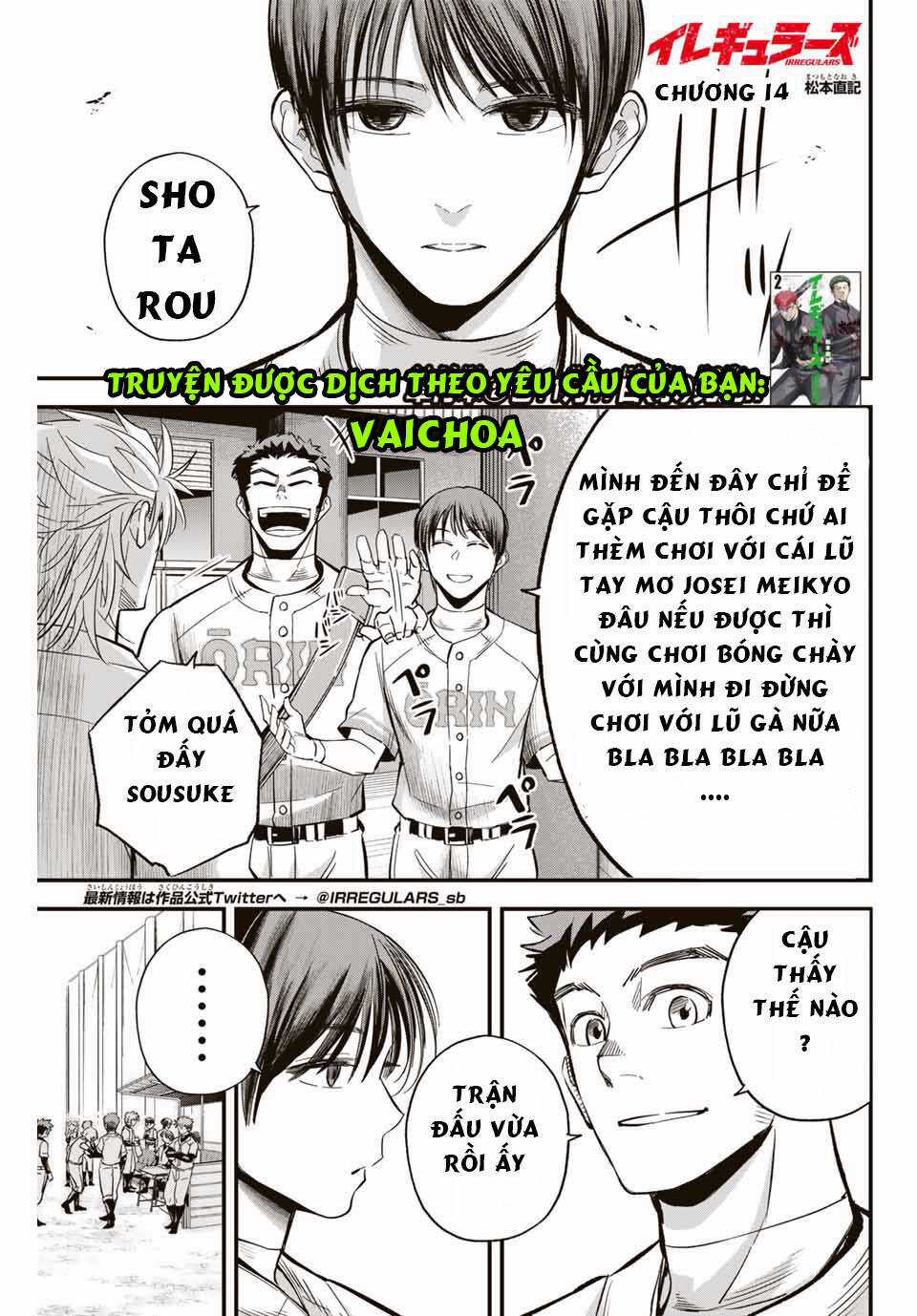 Irregulars - Bất Quy Tắc Chapter 13 trang 0