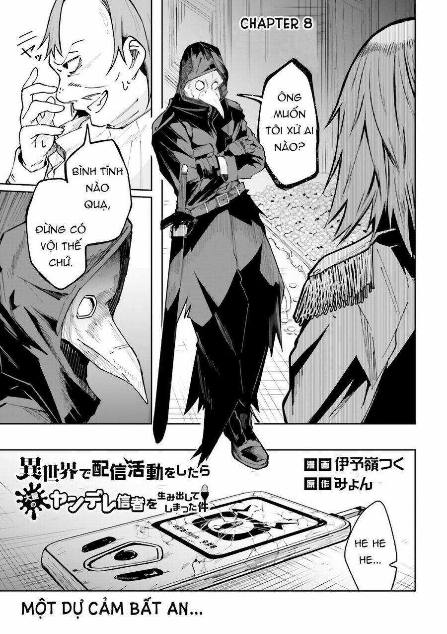 Isekai De Haishin Katsudou Wo Shitara Tairyou No Yandere Shinja Wo Umidashite Shimatta Ken Chapter 8 trang 0