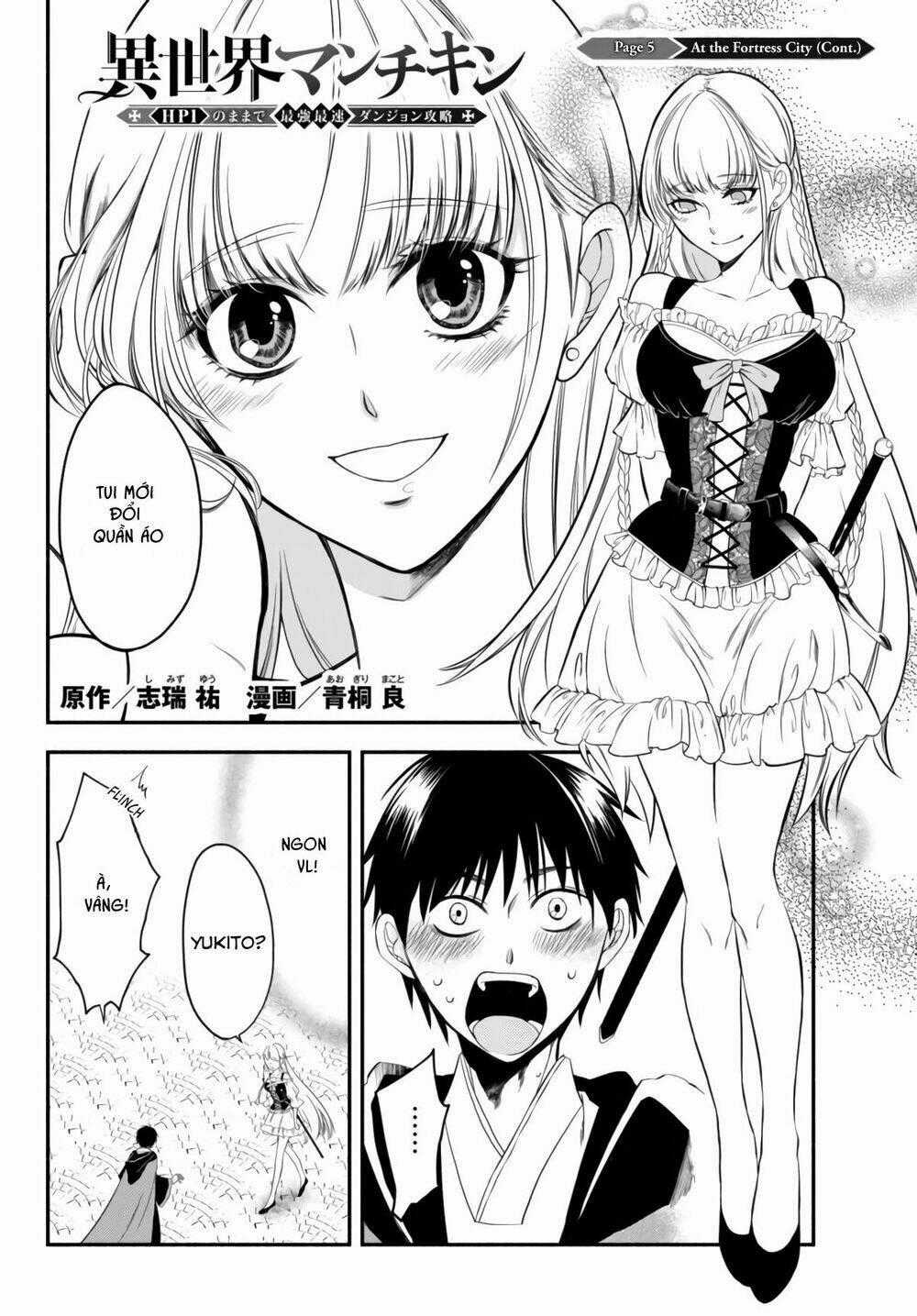 Isekai Man Chikin -Hp 1 No Mama De Saikyou Saisoku Danjon Kouryaku Chapter 5 trang 1