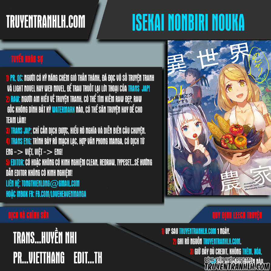 Isekai Nonbiri Nouka Chapter 1 trang 1