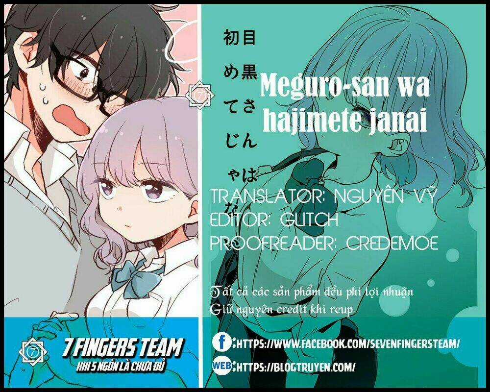 It's Not Meguro-San's First Time Chapter 10 trang 1