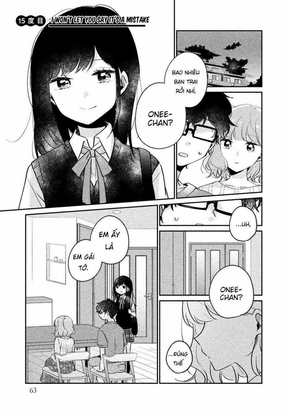 It's Not Meguro-San's First Time Chapter 15 trang 1