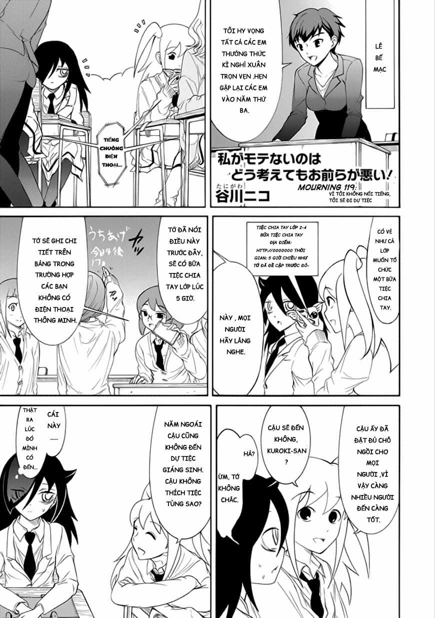 It's not my fault that i'm not popular! (Watamote VN) Chapter 119 trang 0