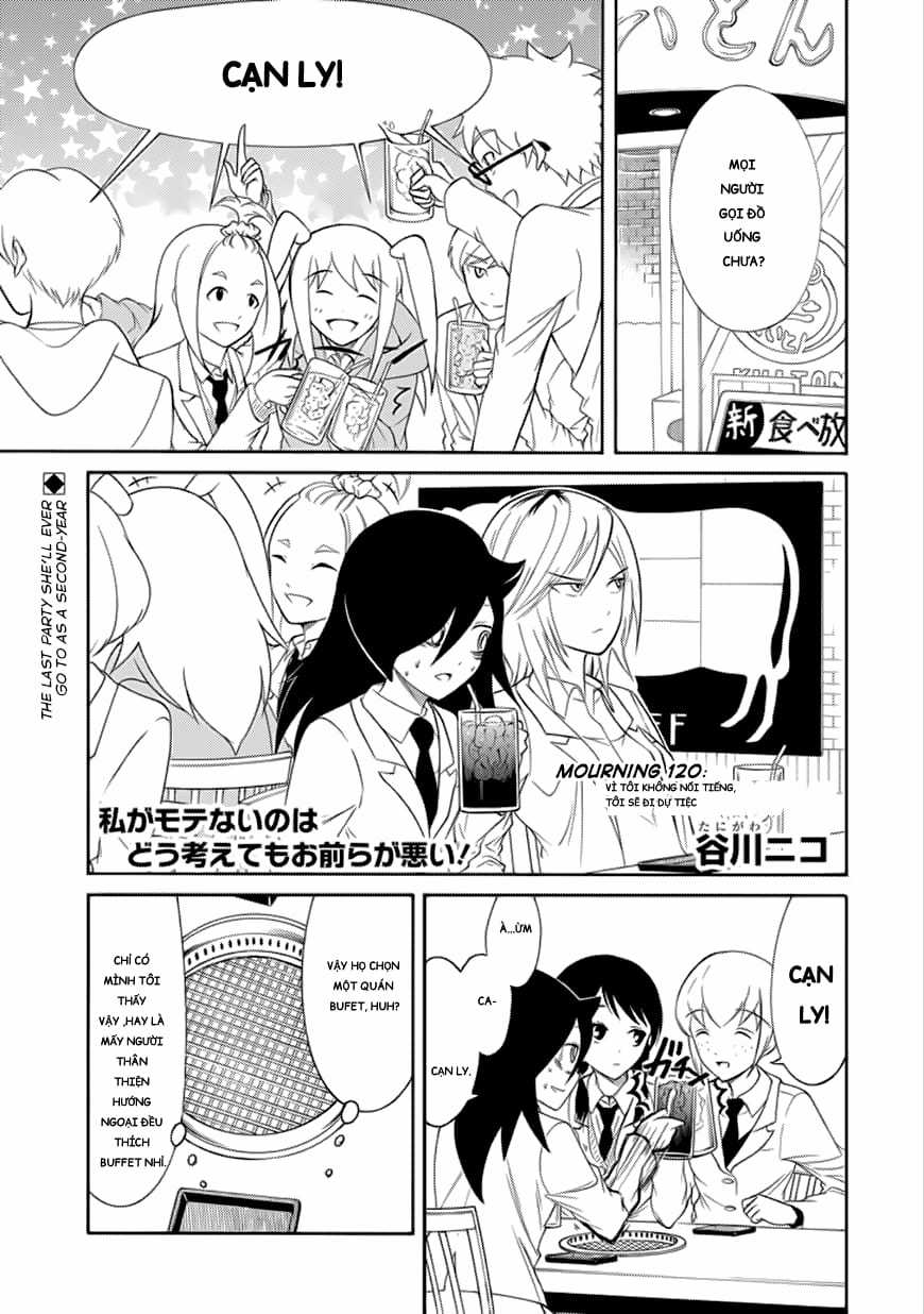 It's not my fault that i'm not popular! (WataMote) Chapter 120 trang 0