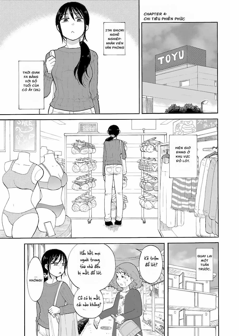 Itai Onee-san wa Suki Desu ka? Chapter 4 trang 1