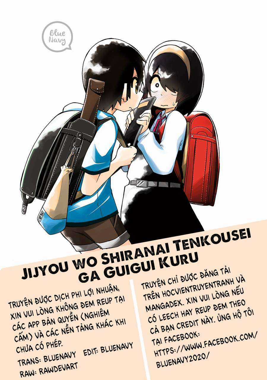 Jijyou Wo Shiranai Tenkousei Ga Guigui Kuru Chapter 1 trang 0