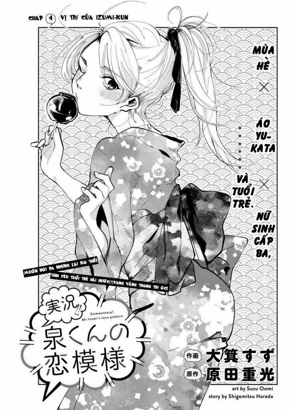 Jikkyou Izumi-Kun No Koi Moyou Chapter 4 trang 0