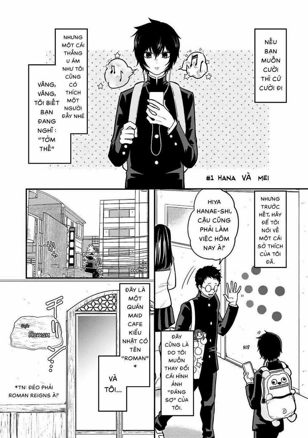 Josou Shite Mendoukusai Koto Ni Natteru Nekura To Yankee No Ryou Kataomoi Chapter 0 trang 1