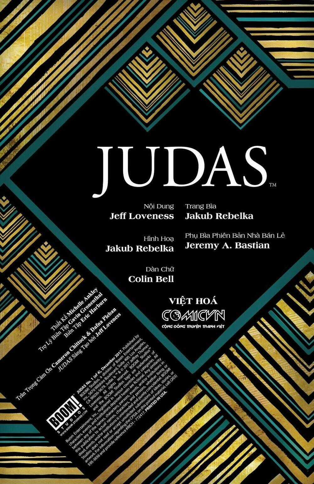 Judas - Chuyện Kẻ Tội Đồ Chapter 2.5 trang 1