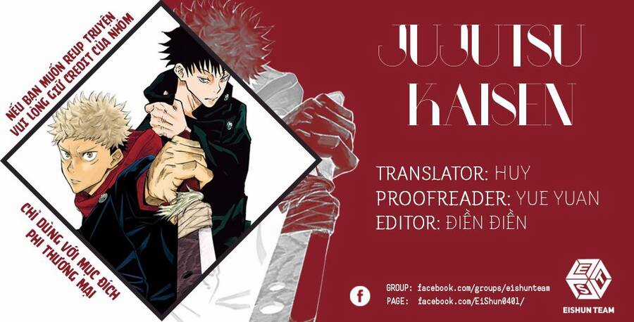 Jujutsu Kaisen - Chú Thuật Hồi Chiến Chapter 192 trang 1