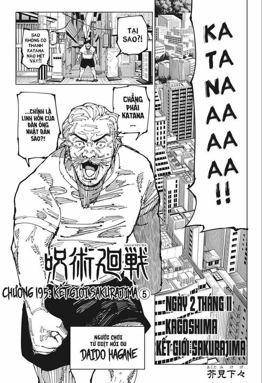 Jujutsu Kaisen - Chú Thuật Hồi Chiến Chapter 195 trang 0