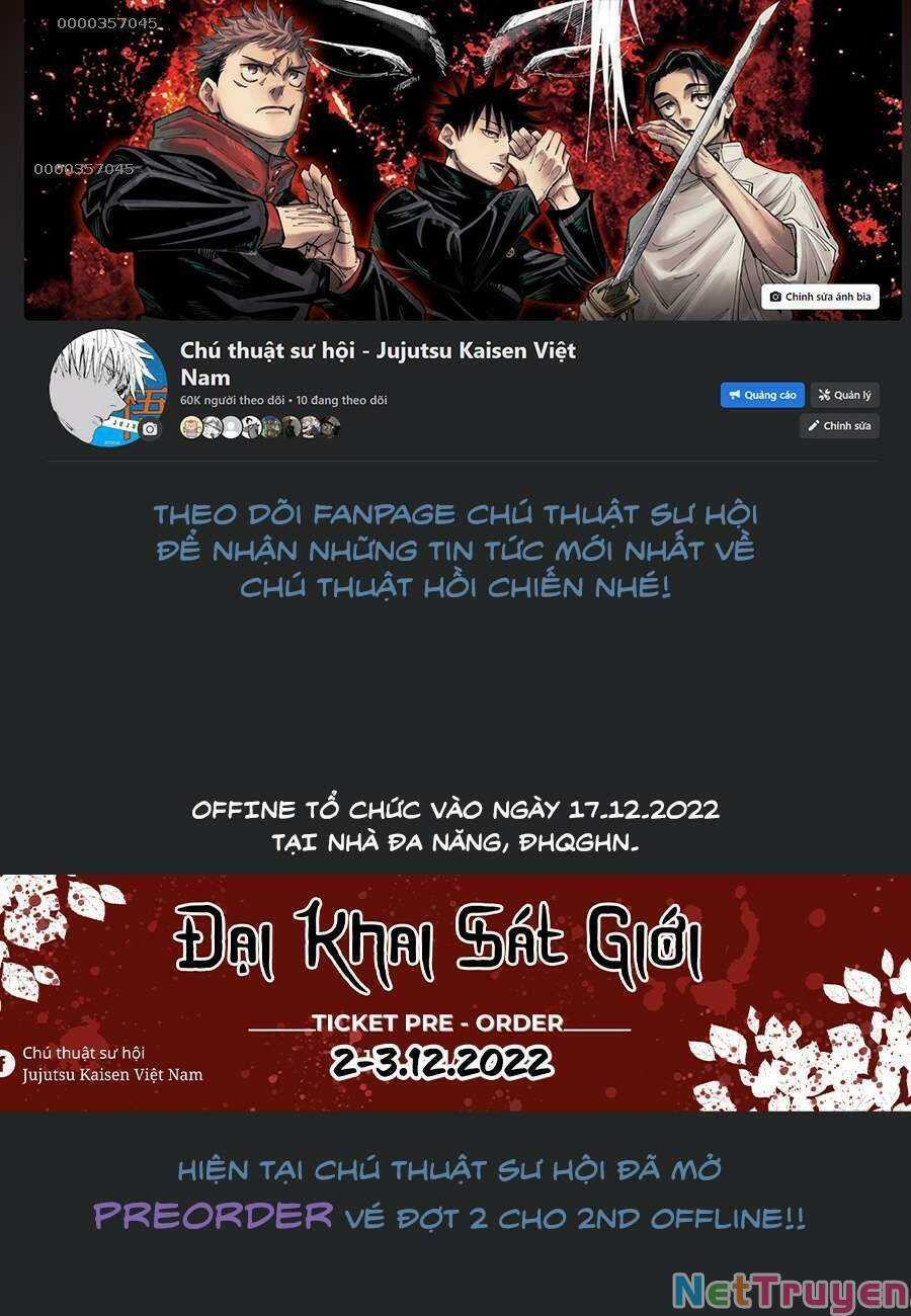 Jujutsu Kaisen - Chú Thuật Hồi Chiến Chapter 206 trang 1