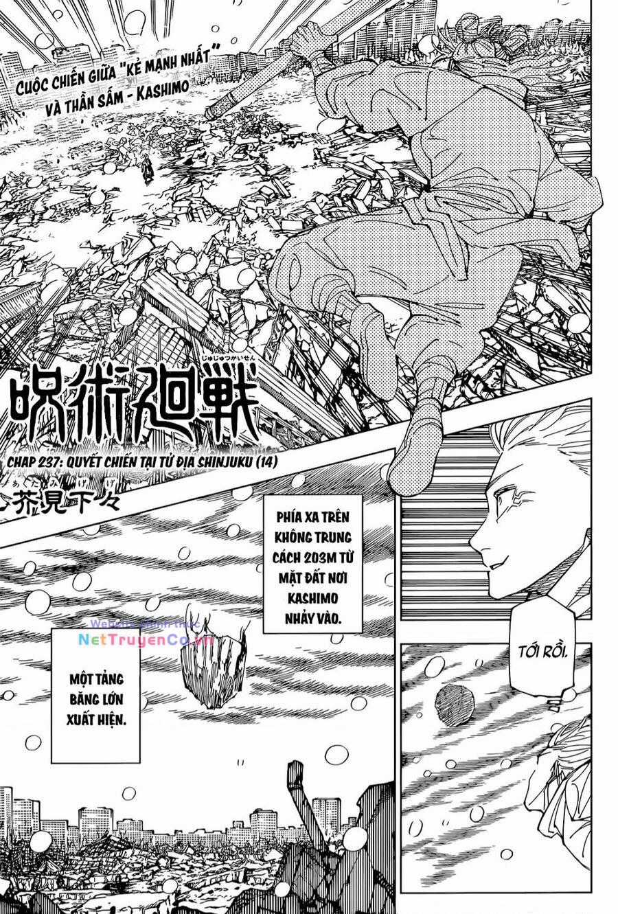 Jujutsu Kaisen - Chú Thuật Hồi Chiến Chapter 237 trang 1