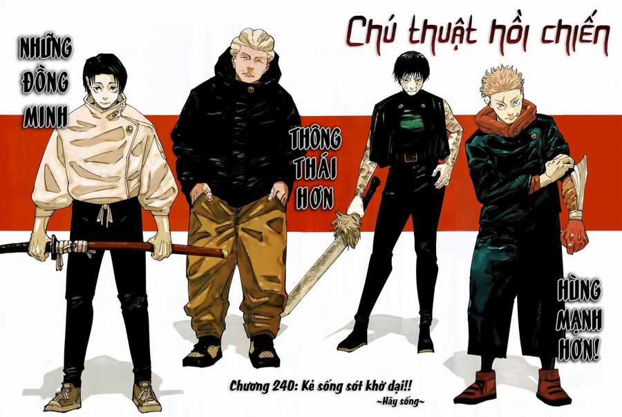 Jujutsu Kaisen - Chú Thuật Hồi Chiến Chapter 240 trang 1