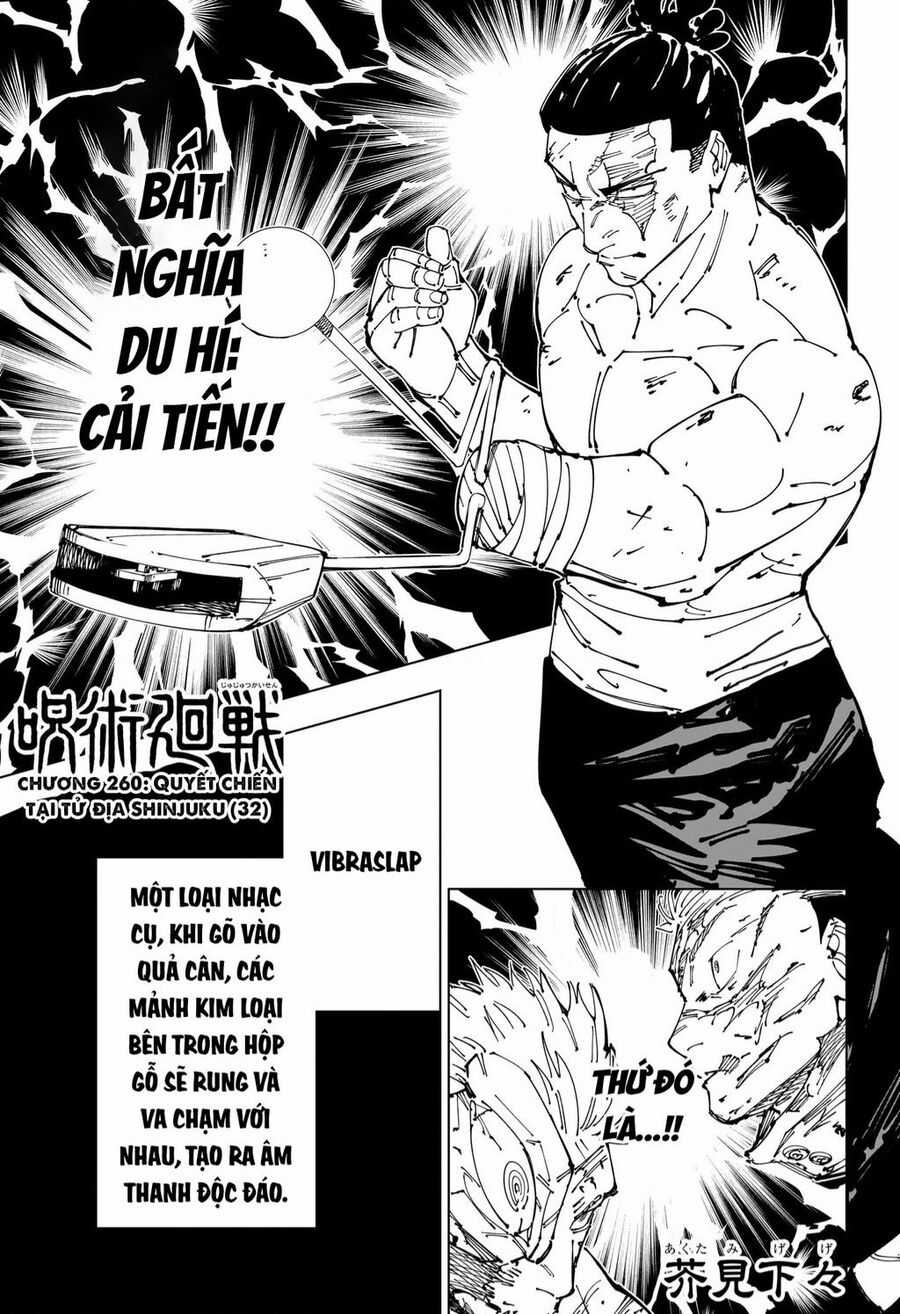 Jujutsu Kaisen - Chú Thuật Hồi Chiến Chapter 260 trang 1