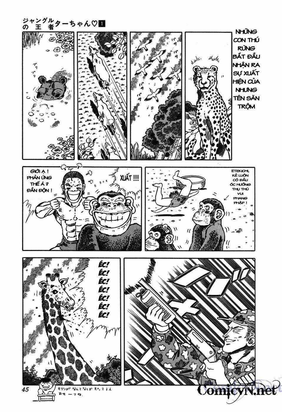 Jungle No Ouja Taa Chan Chapter 6 trang 1