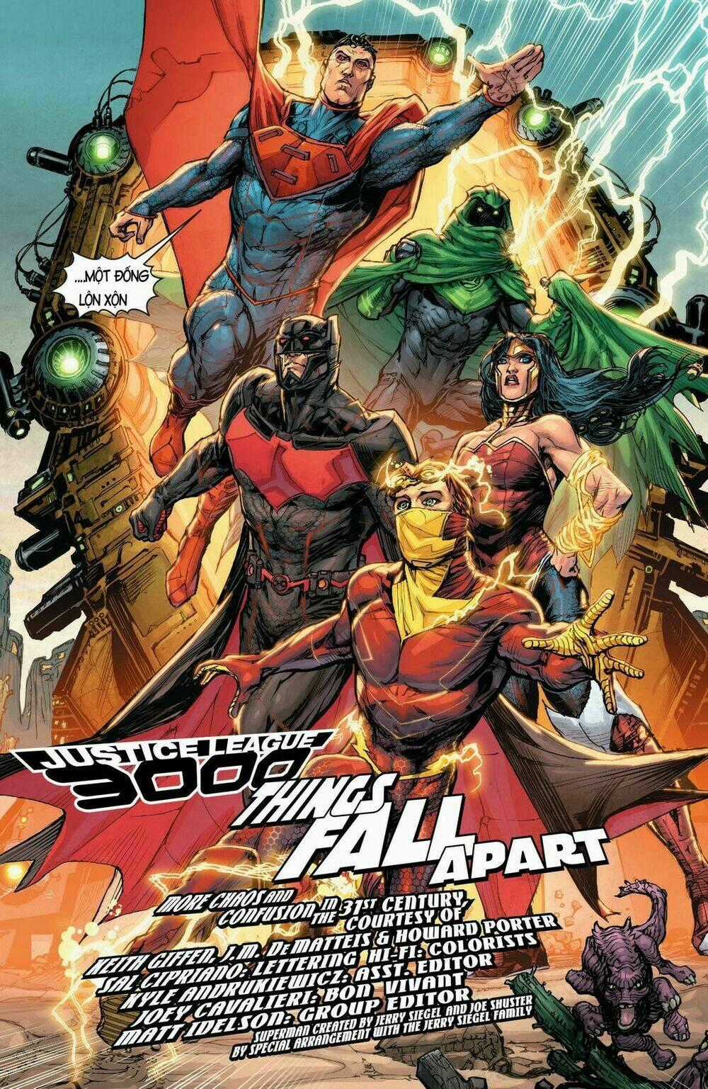 JUSTICE LEAGUE 3000 Chapter 2 trang 1