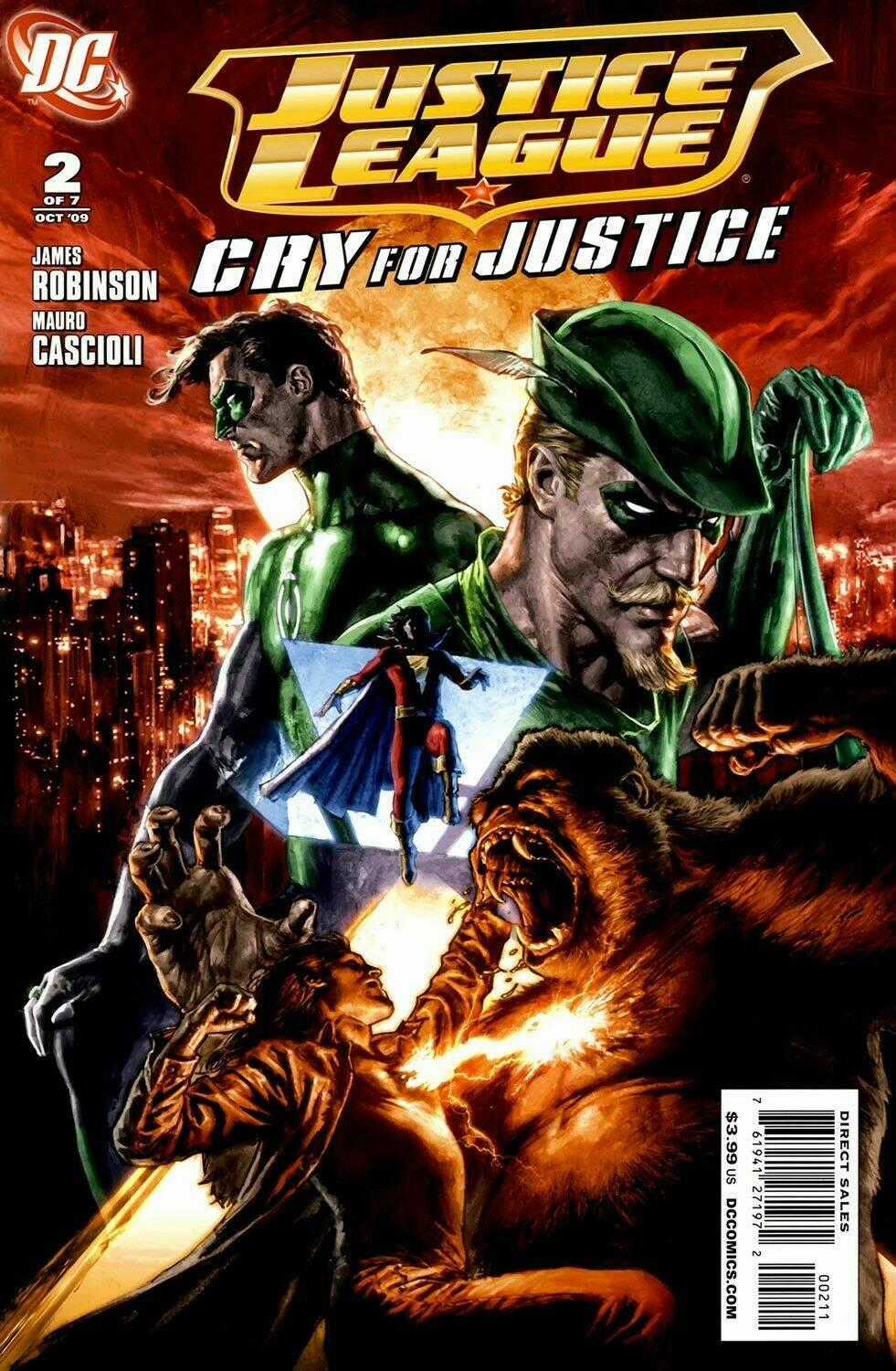 JUSTICE LEAGUE: CRY FOR JUSTICE Chapter 2 trang 0