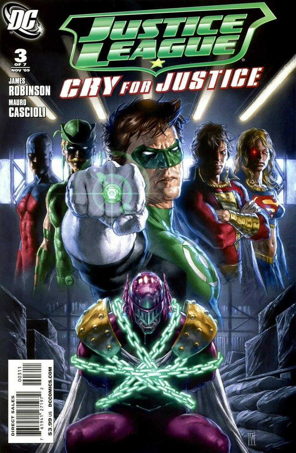 JUSTICE LEAGUE: CRY FOR JUSTICE Chapter 3 trang 0