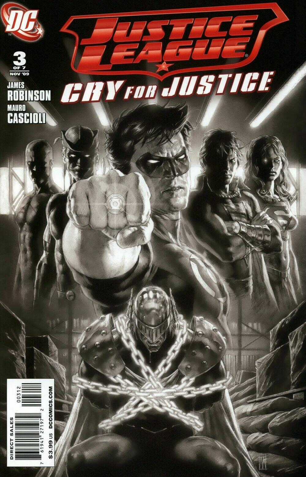 JUSTICE LEAGUE: CRY FOR JUSTICE Chapter 3 trang 1