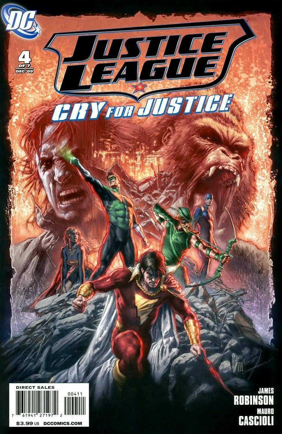 JUSTICE LEAGUE: CRY FOR JUSTICE Chapter 4 trang 0