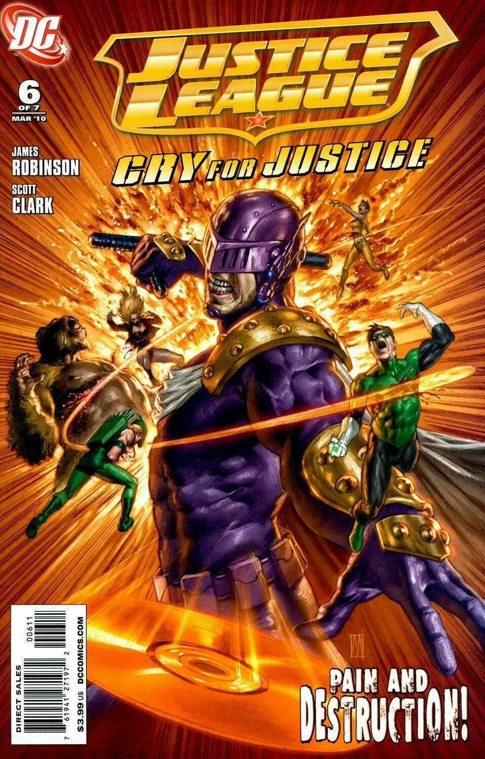 JUSTICE LEAGUE: CRY FOR JUSTICE Chapter 6 trang 0