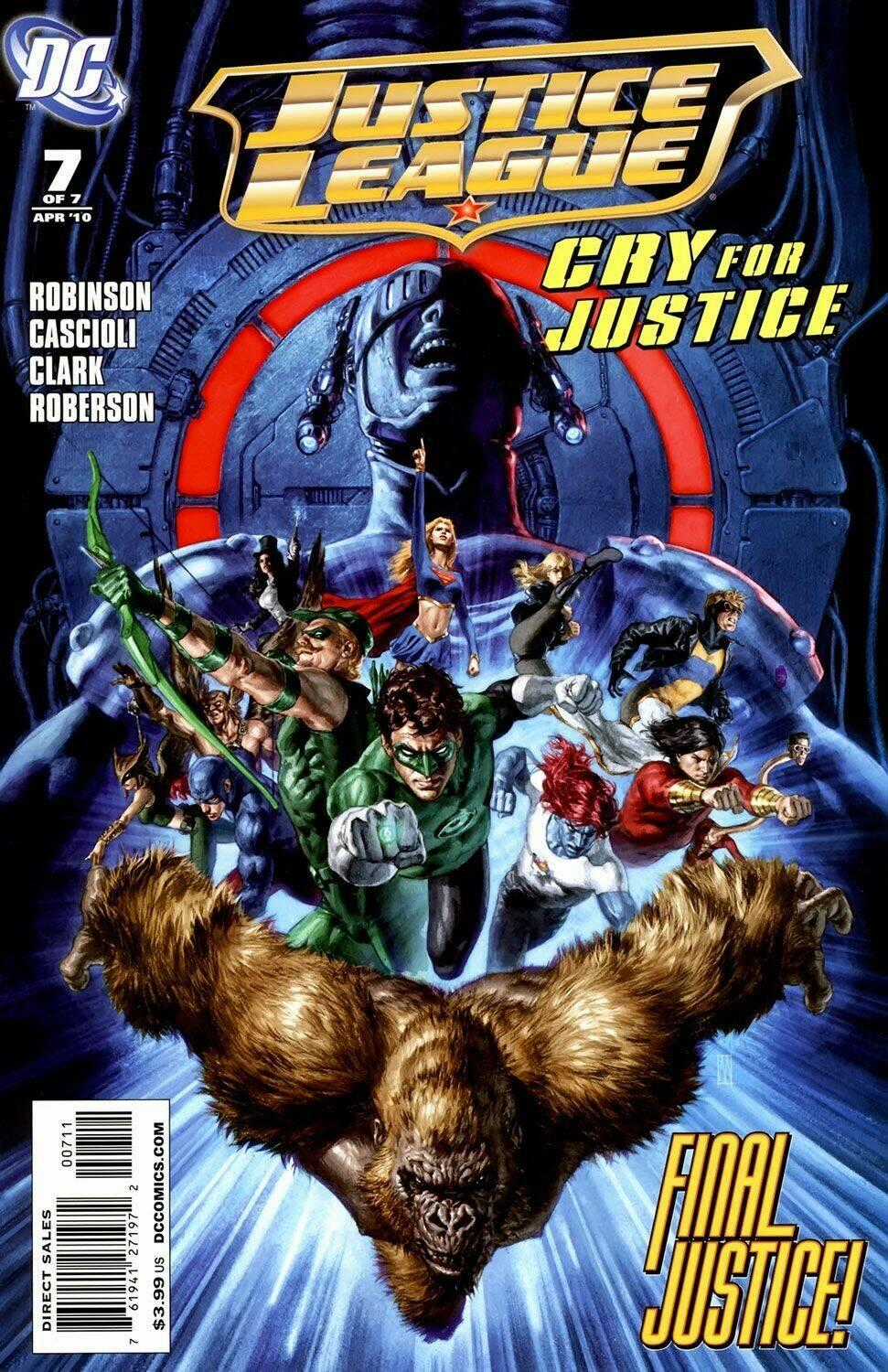 JUSTICE LEAGUE: CRY FOR JUSTICE Chapter 7 trang 0