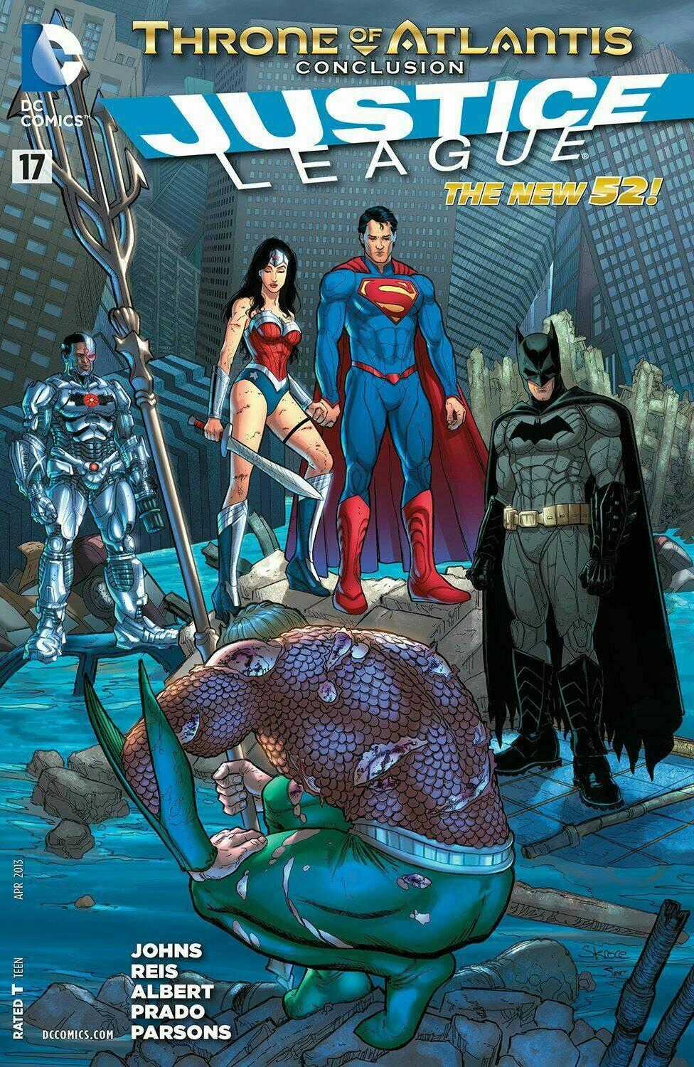 Justice League Chapter 17 trang 1