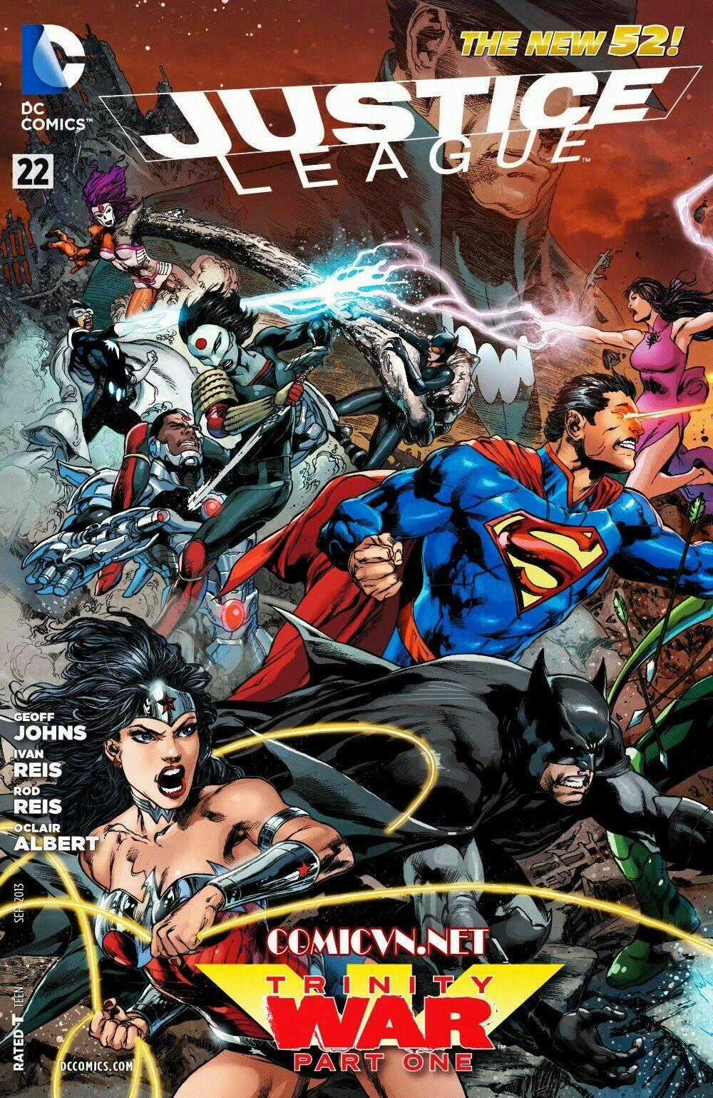 Justice League Chapter 22 trang 0